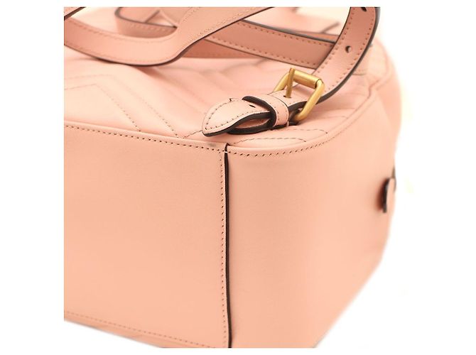 Gucci Zaino GG Marmont Matelassé Rosa - vista 7