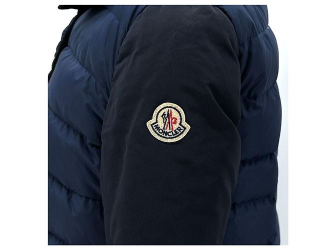 Chaqueta larga reversible de plumón para mujer Moncler Negro - vista 8