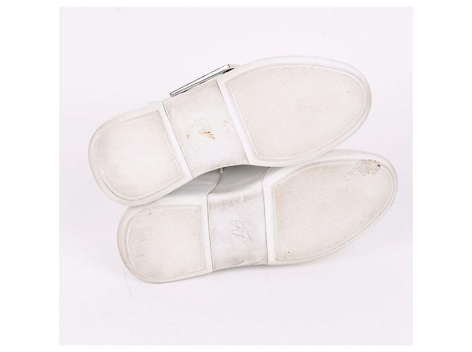 Roger Vivier Sneaker bianche da donna con logo laterale Bianco - vista 9