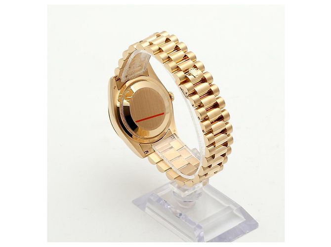 Rolex Orologio Day-Date in Oro da Uomo, Oro Originale con Diamanti a Dieci Punte - vista 5