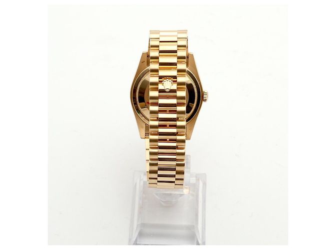 Rolex Orologio Day-Date in Oro da Uomo, Oro Originale con Diamanti a Dieci Punte - vista 6