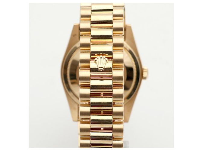Rolex Orologio Day-Date in Oro da Uomo, Oro Originale con Diamanti a Dieci Punte - vista 7