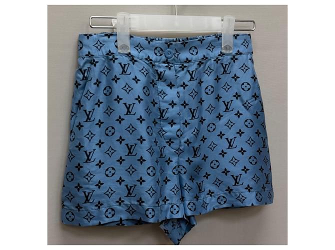 Louis Vuitton Monogram Mini Pyjamahose Blau - Ansicht 3