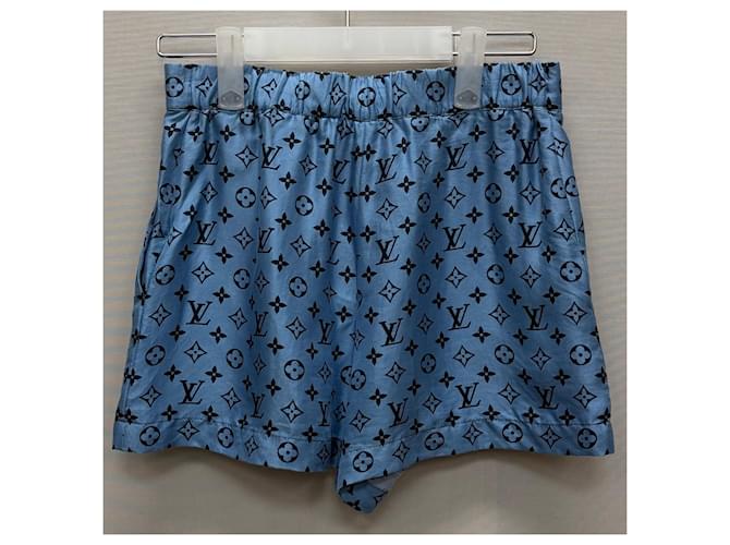 Louis Vuitton Monogram Mini Pyjamahose Blau - Ansicht 7