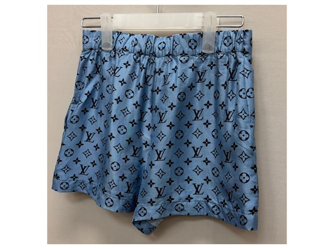 Louis Vuitton Monogram Mini Pyjamahose Blau - Ansicht 8