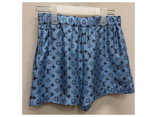 Louis Vuitton Monogram Mini Pyjamahose Blau - Ansicht 9