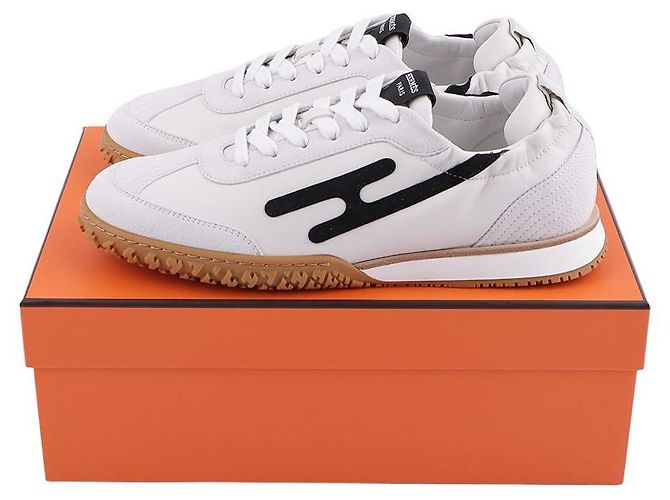 Hermès Sneakers Jet da donna Multicolore - vista 12