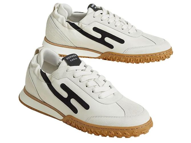 Hermès Sneakers Jet da donna Multicolore - vista 4