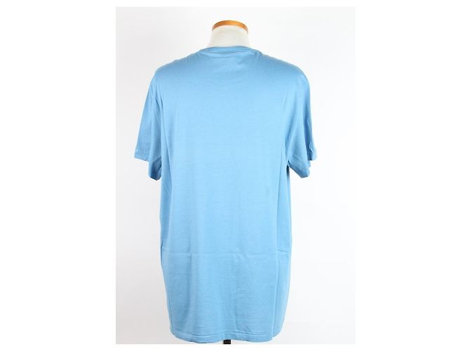 Burberry T-Shirt mit besticktem Logo Blau XL - Ansicht 2