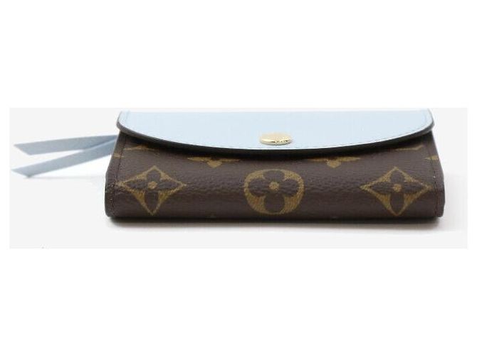 Louis Vuitton Tarjetero Rosalie Coin Purse Monogram Blue Olymp Blanco - vista 4