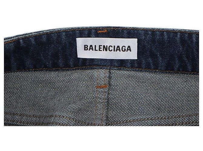 Balenciaga Minifalda vaquera de cintura baja Talla Multicolor - vista 3
