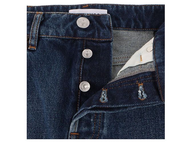 Balenciaga Minifalda vaquera de cintura baja Talla Multicolor - vista 6