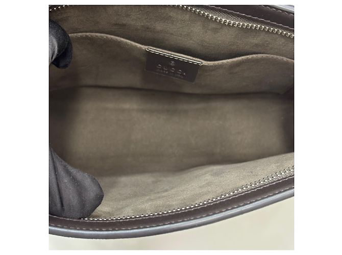 Gucci GG Supreme Canvas Web Strap Clutch Bag Mehrfarben - Ansicht 5