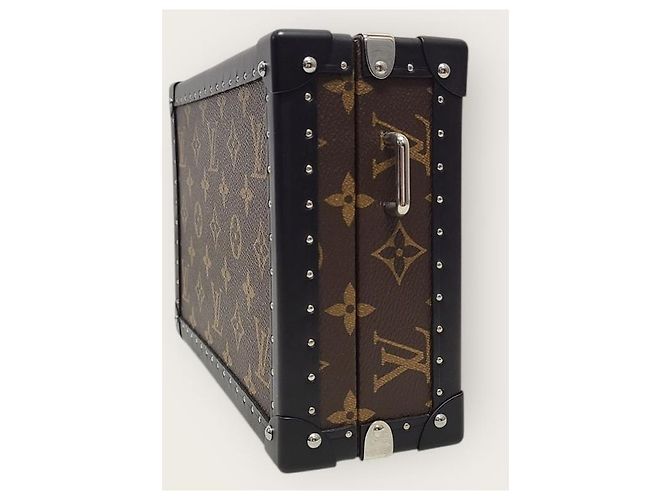 Louis Vuitton Clutch e borsa messenger Monogram Macassar Marrone - vista 3