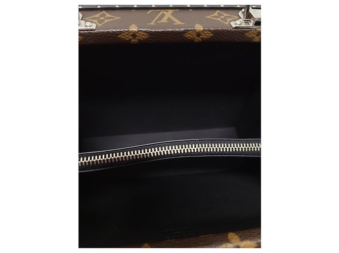 Louis Vuitton Clutch e borsa messenger Monogram Macassar Marrone - vista 6