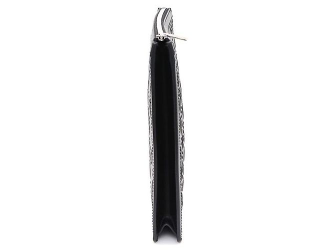 Gucci Clutch da uomo in pelle nera goffrata GG Nero - vista 3