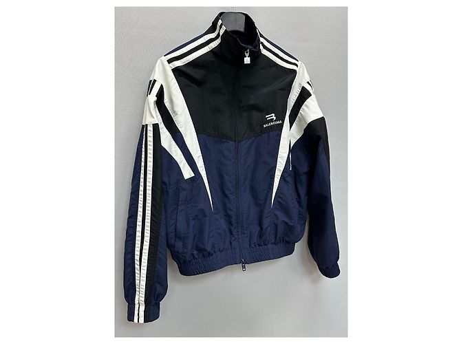 Balenciaga Sportliche Regular Trainingsjacke Schwarz - Ansicht 3