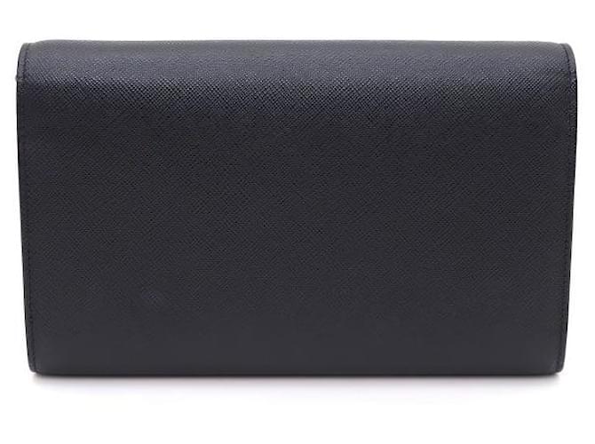 Prada Borsa a tracolla WOC Saffiano Nero - vista 3