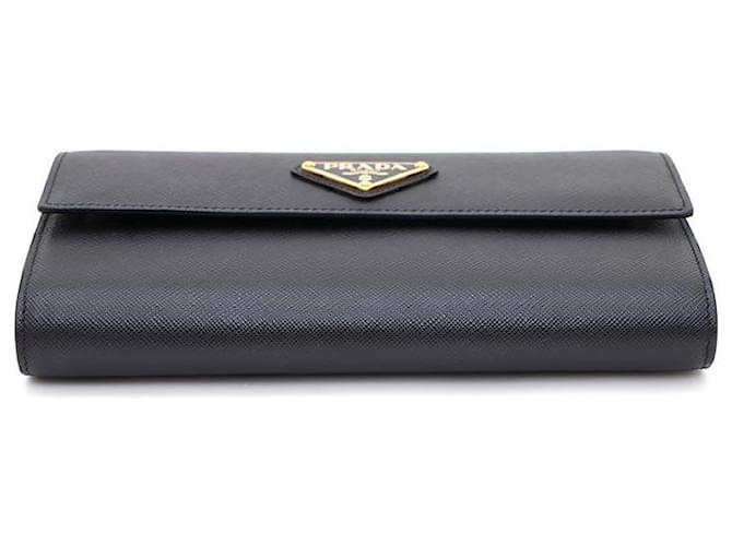 Prada Borsa a tracolla WOC Saffiano Nero - vista 6