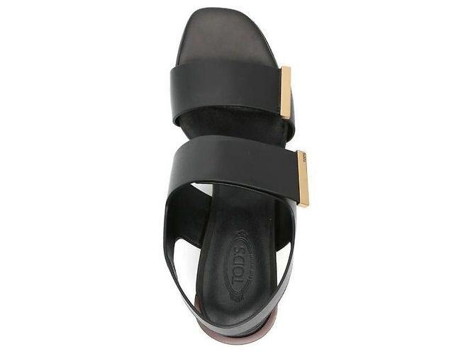 Tod's Sandali con tacco aperto Nero - vista 6