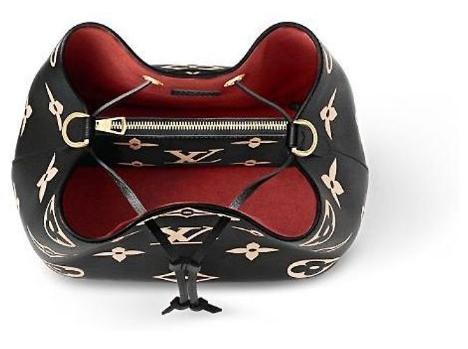 Néonoé Louis Vuitton Neo Noé MM Bi-Color Monogram Nero - vista 3