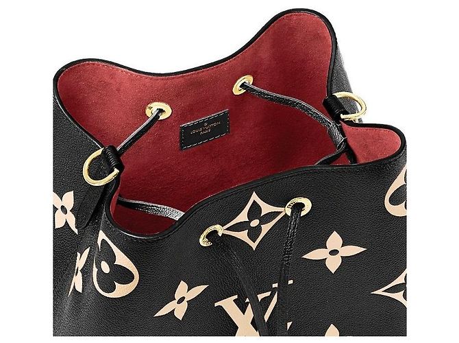Néonoé Louis Vuitton Neo Noé MM Bi-Color Monogram Nero - vista 4