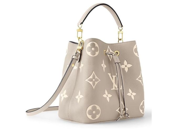 Néonoé Louis Vuitton NeoNoe MM Bi-Color Monogram Bianco - vista 10