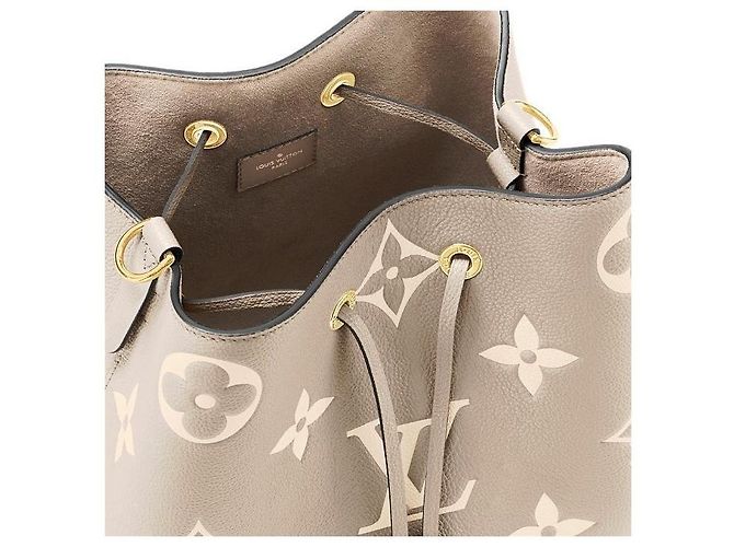 Néonoé Louis Vuitton NeoNoe MM Bi-Color Monogram Bianco - vista 4