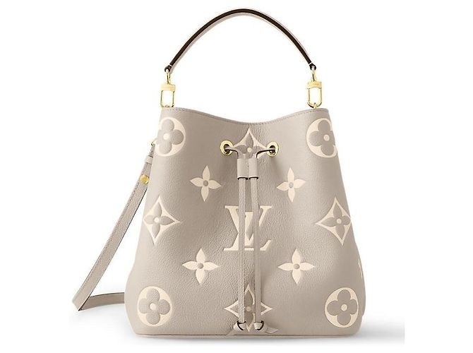 Néonoé Louis Vuitton NeoNoe MM Bi-Color Monogram Bianco - vista 9