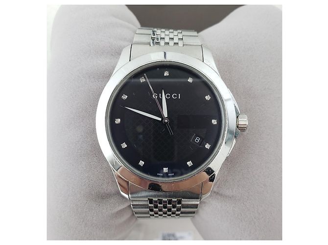 Gucci Men's Watch with Diamond Points Multiple colors - view 2