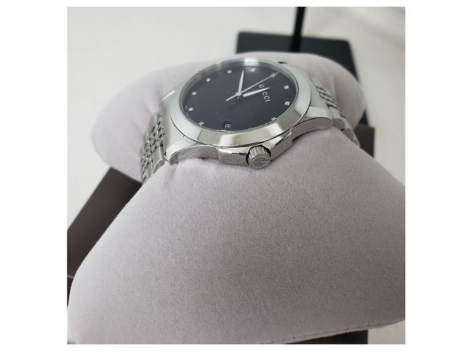 Gucci Men's Watch with Diamond Points Multiple colors - view 3