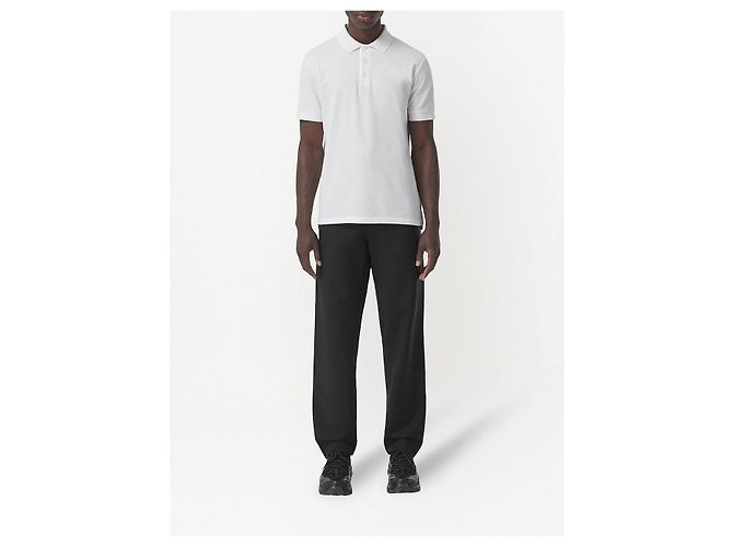Burberry PK T-Shirt mit Monogramm-Stickerei Silber - Ansicht 2