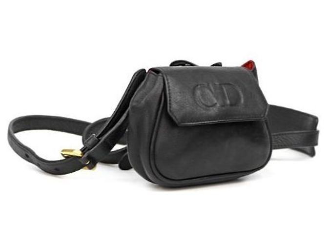 Dior Schwarze Umhängetasche - Ansicht 2