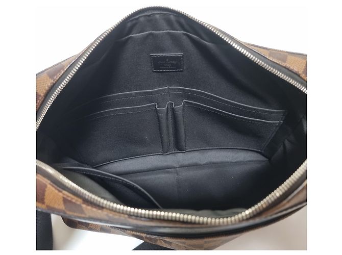 Louis Vuitton Borsa a tracolla Damier Jake Marrone - vista 4
