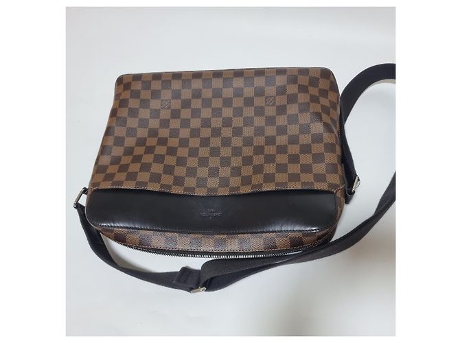 Louis Vuitton Borsa a tracolla Damier Jake Marrone - vista 7