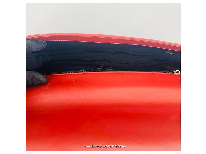 Chanel Serie di pochette Boy Rosso - vista 5