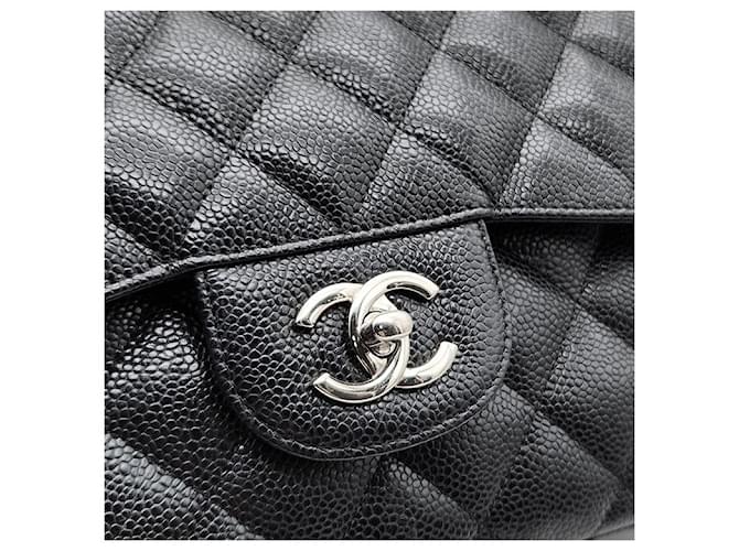 Chanel Caviar Classic Jumbo Nero - vista 8