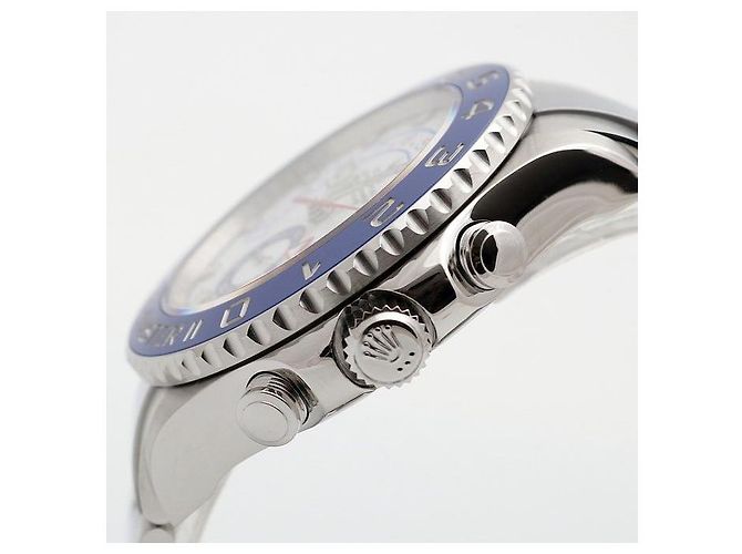 Rolex Yacht-Master II New Benz Hands Uomo Acciaio Blu - vista 11
