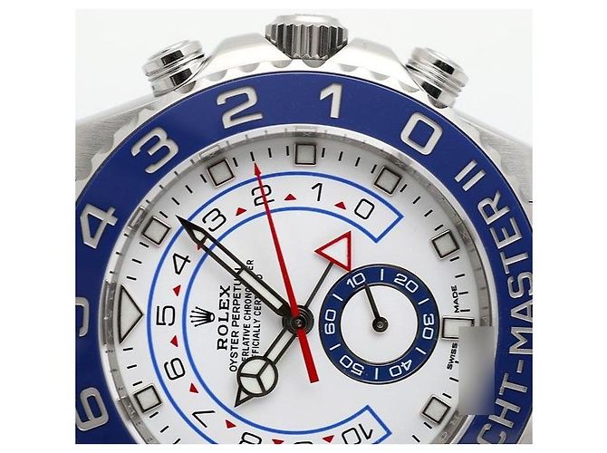 Rolex Yacht-Master II New Benz Hands Uomo Acciaio Blu - vista 13