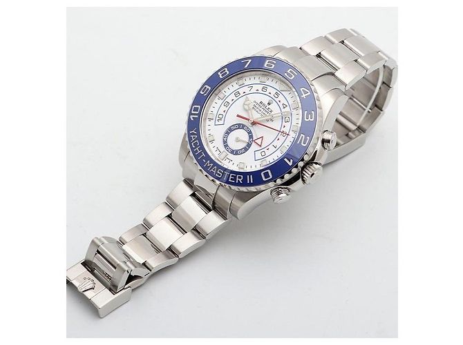 Rolex Yacht-Master II New Benz Hands Uomo Acciaio Blu - vista 14