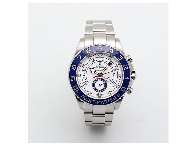 Rolex Yacht-Master II New Benz Hands Uomo Acciaio Blu - vista 15