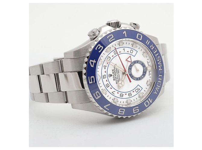 Rolex Yacht-Master II New Benz Hands Uomo Acciaio Blu - vista 18
