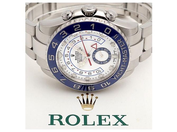 Rolex Yacht-Master II New Benz Hands Uomo Acciaio Blu - vista 2