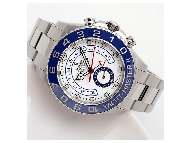 Rolex Yacht-Master II New Benz Hands Uomo Acciaio Blu - vista 20