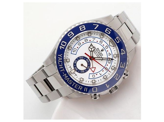 Rolex Yacht-Master II New Benz Hands Uomo Acciaio Blu - vista 21