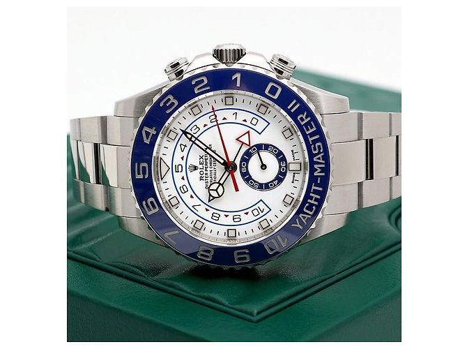 Rolex Yacht-Master II New Benz Hands Uomo Acciaio Blu - vista 23