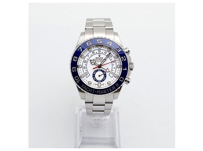 Rolex Yacht-Master II New Benz Hands Uomo Acciaio Blu - vista 4