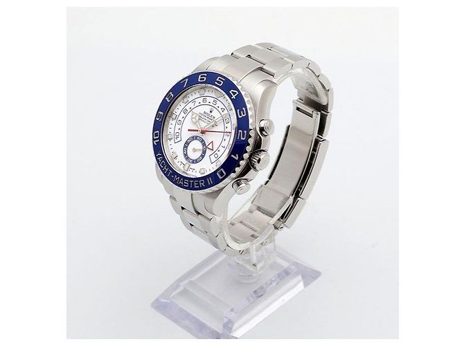 Rolex Yacht-Master II New Benz Hands Uomo Acciaio Blu - vista 5