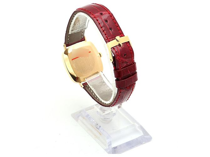 Rolex Orologio Cellini Cellini da uomo in pelle Oro Borgogna Rosso Ombré Manuale - vista 4