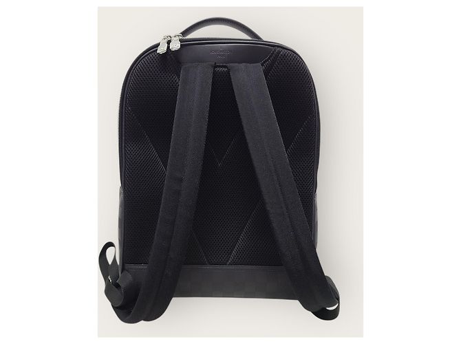Louis Vuitton Zaino Avenue in pelle Damier Infini nero - vista 5